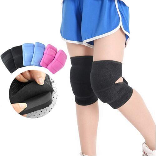Thicken Children Knee Protectors Sports Basketball Skating Football Knee Pads Brace Support For Girl Boys Safety