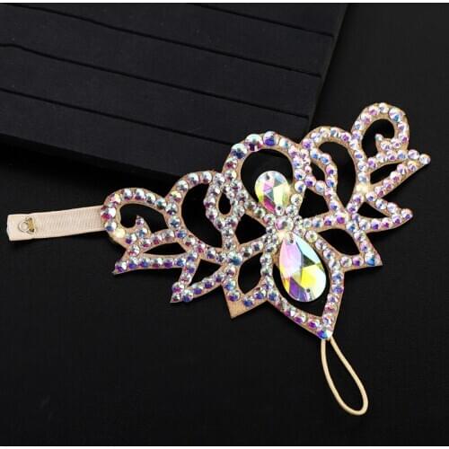Belly Dance Female adult High-end Elegant Bracelet Exquisite Rhinestone Matching Accessories Mittens