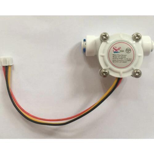 High precision DN6 G1/4 PE water meter flow sensor counter indicator dispenser flowmeter