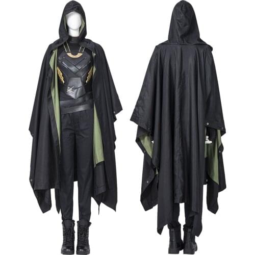 Loki Season One Cosplay Costume Lady Loki Sylvie Outfit Fancy Carnival Halloween Role-playing Clothes Full Sets With Shoes