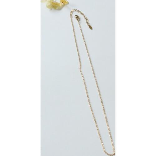 1.2MM/w 10Pcs Gold Color Stainless Steel Jewelry Necklaces Link Chains Jewelry Findings & Accessories