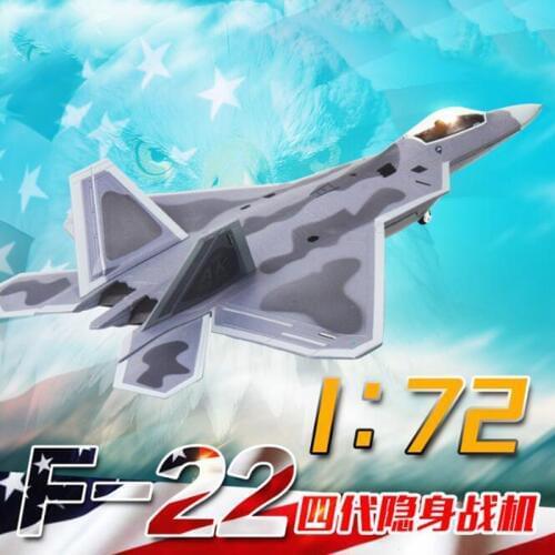 1/72 scale U.S. American Navy Army F22 Raptor fighter aircraft airplane models adult children toys for display show collections