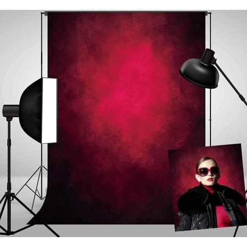Abstract Red Portrait Photography Backdrops Old Master Style for Photo Shoot Studio Booth Props Newborn Children Adult Birthday