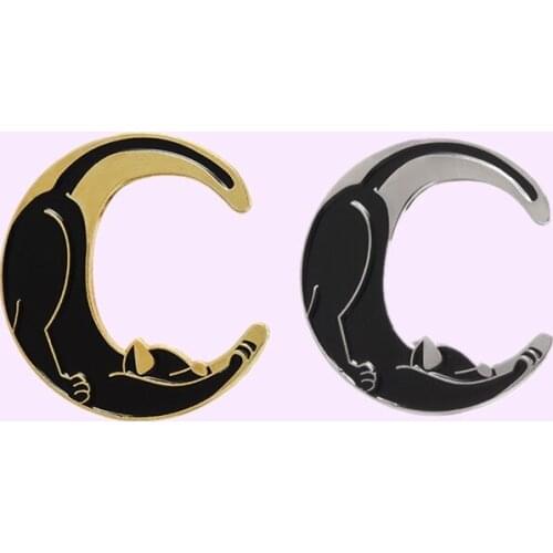 Anna's Garden Store Black Brooches For Clothes