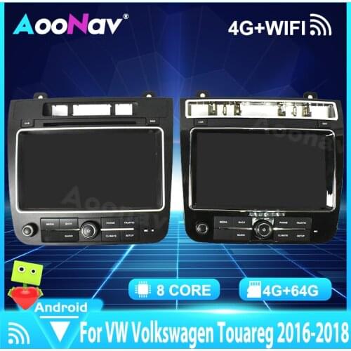 GPS autoradio Android10.0 Car multimedia player For Volkswagen VW Touareg 2016 2017 2018 car stereo radio tap recorder carplay