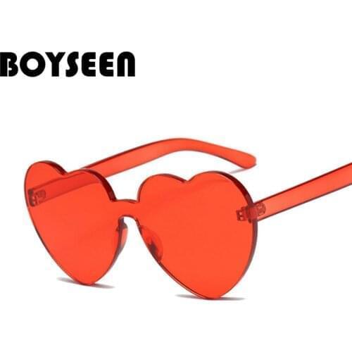 BOYSEEN Women's Sunglasses Transparent Glasses
