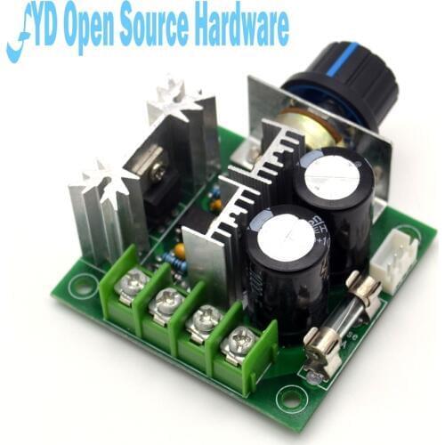DC12V-40V DC Motor Speed Governor 13KHZ PWM Controller 10A B100K Resistance Motor Controller
