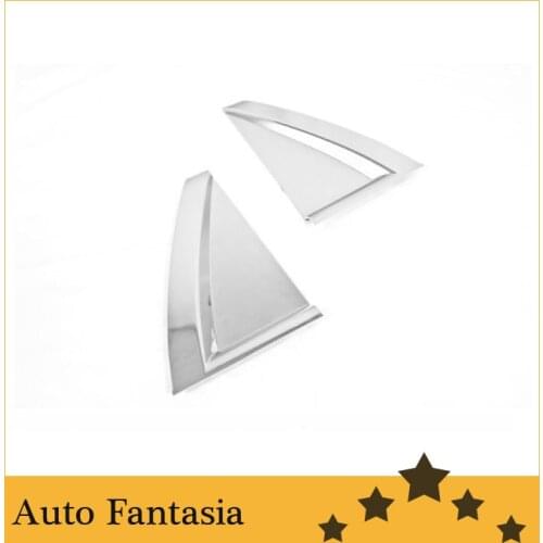 Chrome trim strips chrome C-pillar window cover plate - for Kia Sportage 08-10- free shipping