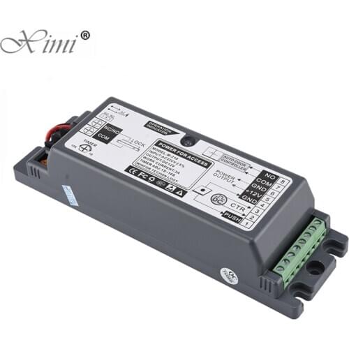 Access Control Power Supply DC 12V 5A RFID Door Access Control System AC 220V High Quality Machine