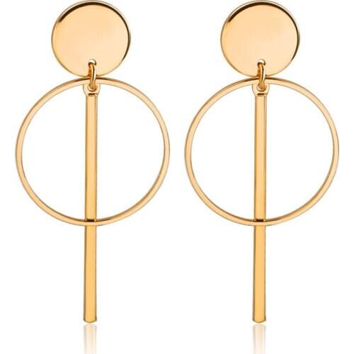 Korean temperament personality simple hollow tassel earrings earrings long earrings earrings drop earrings earrings for women