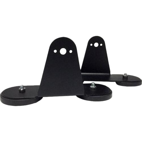 2pcs Punching-free Powerful Mount Bracket Holder with Strong Magnetic Base Roof LED Light Bar for Offroad Car