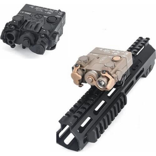 NEW Tatical Mini DBAL-A2 Red Green Laser Flashlight Hunting Rifle Airsoft dbal a2 Laser Sight AN/PEQ NO IR With QD Mount