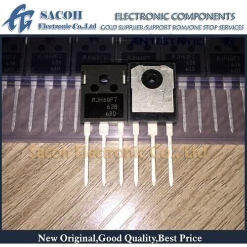 New Original 5PCS/Lot RJH60F7 RJH60F7DPQ 60F7 or RJH60F6 RJH60F6DPQ TO-247 90A 600V Power IGBT transistor