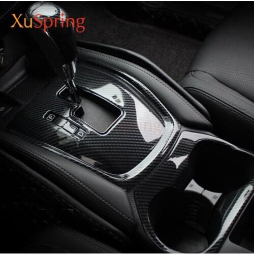 Car Console Gearbox Panel Trim For Nissan Altima 2018 2019 2020 2021 2022 L34 Frame Cover Sticker Strips Garnish