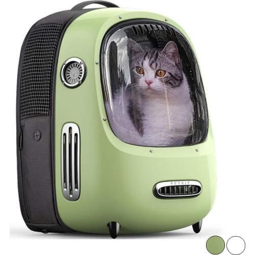 Petkit Portable Pet Cat Carrier Backpack Space Ventilated Shoulder Cat Bag For Cat And Small Dog Dla Kota With Inbuilt Fan Light