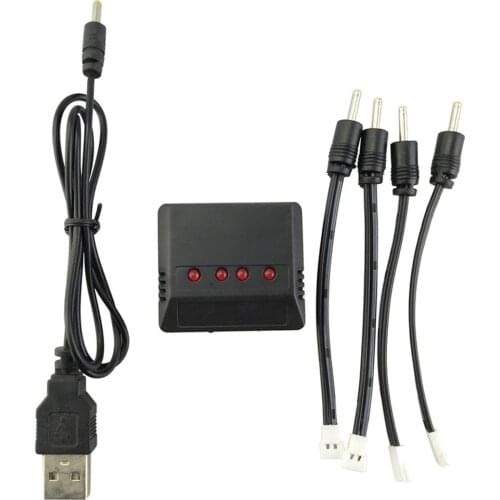 4 in 1 Balanced Charger for Quadcopter Helicopter RC Drone Aircrafts Parts