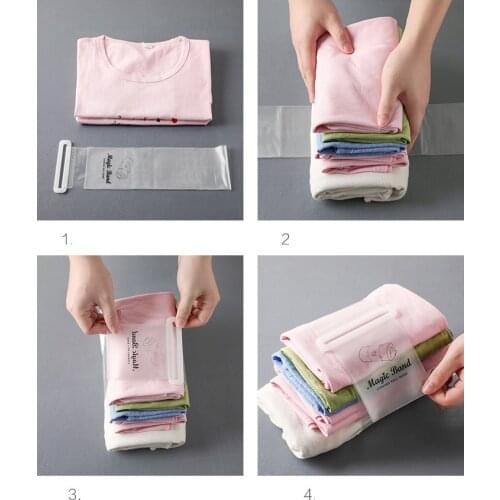 Clothes Folding Roll T-shirt Towel Clothespins Closet Fast Speed Fold Organize Storage Clothe Peg Cloth Board Space Saving Home