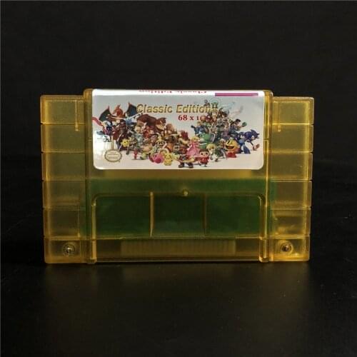 Super 68 in 1 Save Game file Cartridge Harvest Moon Goof Troop Final Game Fansty II III IV Megaman X IV Terranigma Zeldaed Link