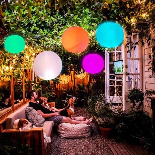 Glowing Ball Funny Inflatable Luminous Ball 13 Colors Led Ball Decorative Beach Ball For Outdoor Swimming Pool Beach Ball