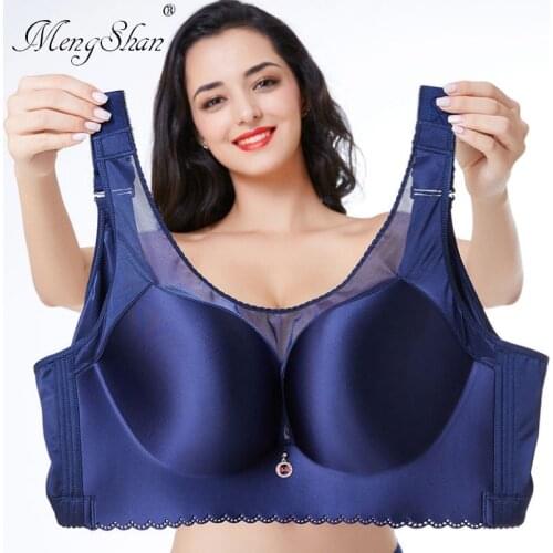 MengShan underwear women Comfortable steel lingerie femme big size bra bracket Increase fertilizer push up bra CD