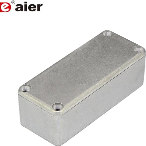 10PCS 1590A Guitar Pedal Stomp Aluminium Enclosure Box