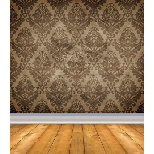 European Floral Damask Vinyl Backdrop for Photography 5x7 Newborn Photo Studio Background Customized Baby Props