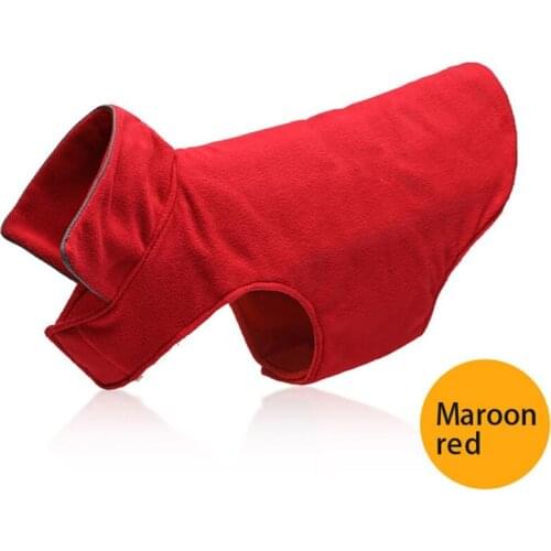 Dog Clothes Vest Jacket Small Big Dogs Soft Fleece Coats Sweatshirt Autumn Winter Warm Pets Clothing