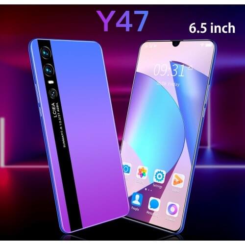 Cheapest Smart Phone CECTDIGI Y47 Android 9.0 2GB RAM 16GB ROM 6.5 Inch Big Screen Smartphone Unlocked Dual Sim Mobile Phone