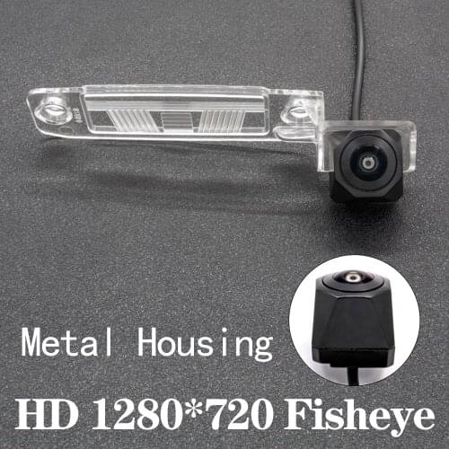 HD 1280*720 Fisheye Metal Housing Car Reversing Rear View Camera For KIA Sportage R KIA Sportage SL 2011~2015