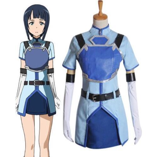Sword Art Online SAO Sachi Anime Custom Made Uniform Cosplay Costume