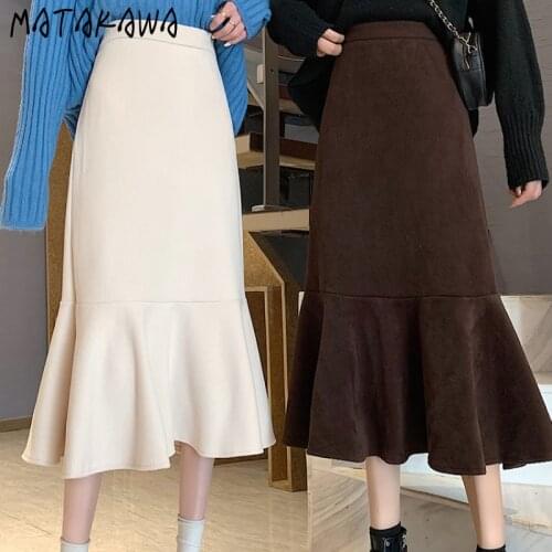 Женские юбки с высокой талией Matakawa China At AliExpress