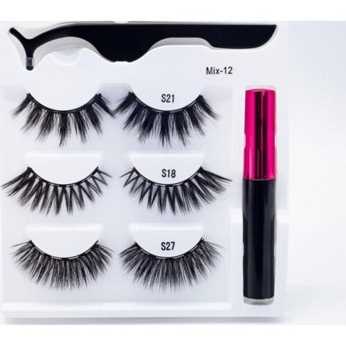 False Eyelashes Magnetic Doe Eyes Paired Bracelets With Magnet Lashes Eyeliner Kit Fox Mink Hair To Boxes Wholesale Book Vendors