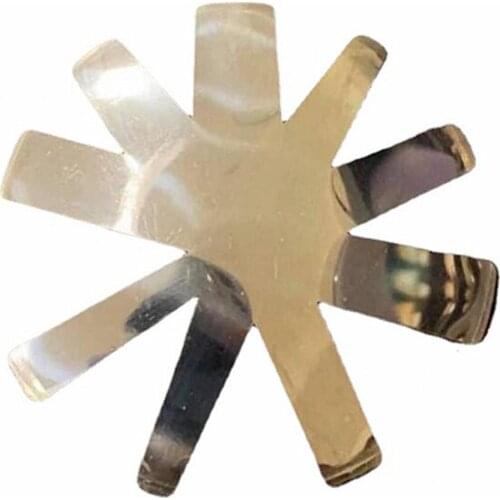 Nail Cutter Plate French Manicure Style V-Shape Stainless Steel Nail Art Edge Trimmer for Beauty Nail accessories 2021