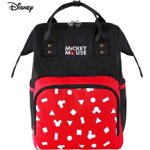 DISNEY Mommy bag 2021 new mother bag mother and baby bag single shoulder large capacity lightweight shoulder bag