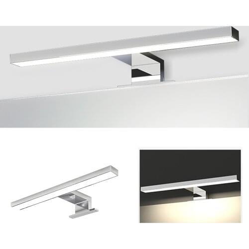 LED Mirror Light Wall Lamp Waterproof IP44 4000K Natural White Surface-mounted Mirror Cabinet Light Bathroom Lighting