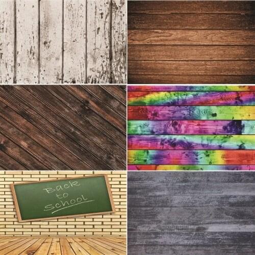 Vinyl Custom Photography Backdrops Prop Graffiti+Wooden Planks Photography Background NY6FD-1