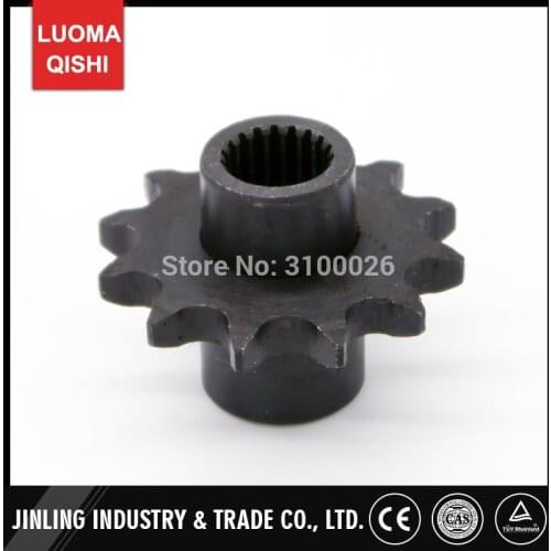 12T Sprocket Fit for GY6 CVT 150CC 200CC Engine 530# Chain Drive China ATV UTV Quad Bike Scooter Motorcycle Parts