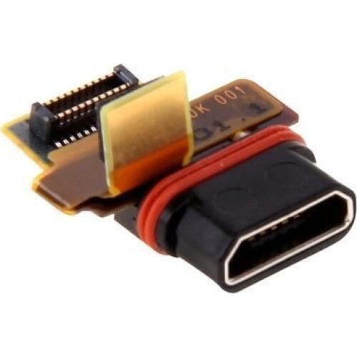 10pcs/lot Charging Port Dock Flex Cable Ribbon Connector For Xperia Z5 Compact Mini E5803 E5823