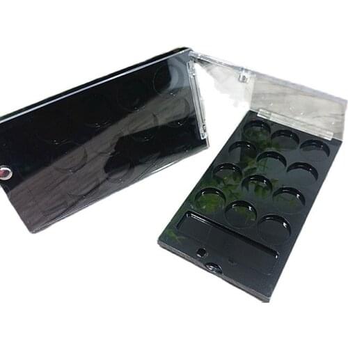 12 lattice EYESHADOW CASE, LIP GLOSS CASE LIP GEL JAR, CREAM JAR FOR COSMETIC CONTAINER