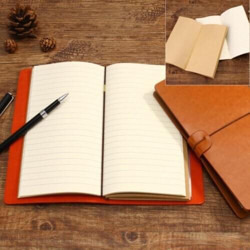 144 Pages A6 Notebook Travel Diary Creative Horizontal Line Grid Coil Book Notepad Student School Office Supplies