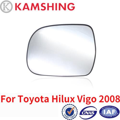 CAPQX For Toyota Hilux Vigo 2008 Side Mirror Rearview Rear View Mirror Glass Car Outside Door Mirror Reverse Mirror Lens