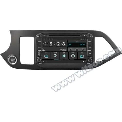 8" Capacitive Touch Screen Car DVD for Kia Morning 2011-2017 & Picanto 2011-2017 with Tire Pressure Monitoring System Support