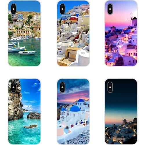 For Samsung A10 A30 A40 A50 A60 A70 M30 Galaxy Note 2 3 4 5 8 9 10 PLUS Greece Scenery Accessories Phone Shell Covers