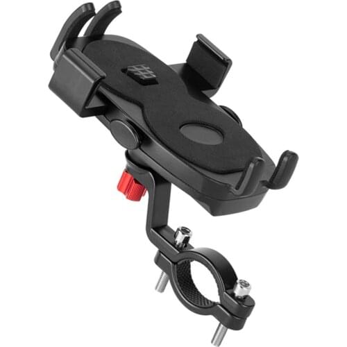 Bicycle Phone Holder Universal Mobile Phone Holder Bike Handlebar GPS Motorcycle Bracket Stand Outdoor Cycling Handlebar Bracket