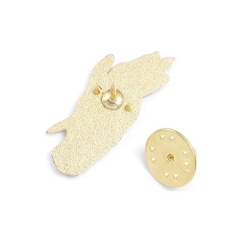 Design jewelry enamel brooches pin accessories badge for kids friends