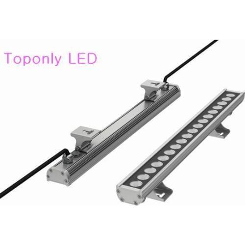 IP65 outdoor DC24v Edison 3-in-1 RGB LED Wall Washer Lamp 18w 24w 500mm length flooding lighting CE&ROHS 48pcs/lot DHL Free Ship