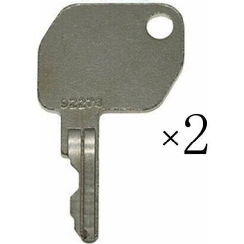 2pc For Ford For JCB New Holland Backhoe Construction Ignition Key 92274 1592