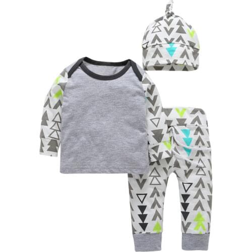 3 Pcs Baby Clothing Sets Boy And Girls Long Sleeve Spring Autumn Outfits Set Toddler letter Suits Baby Girls newborn Clothes set