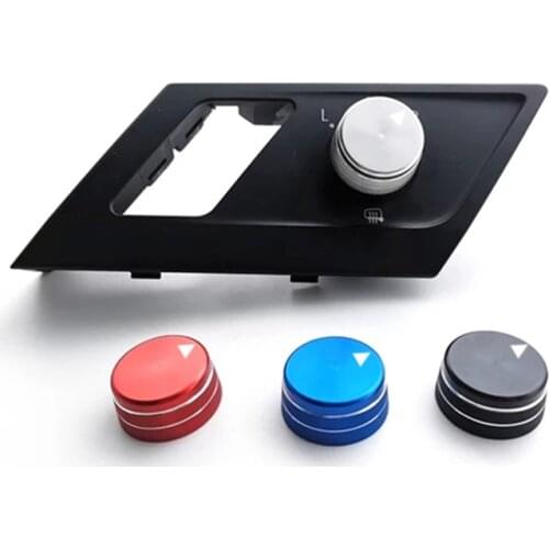 Rearview Mirror Adjustment Knob Button Cover For VW Volkswagen Golf mk7 Polo 2015-2019 Switch Covers Internal Decoration