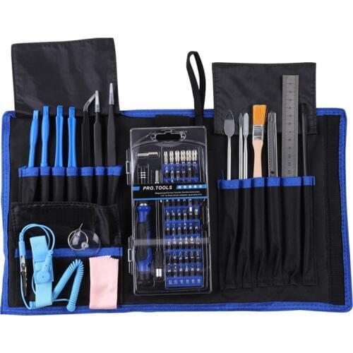 81 in 1 Mobile Phone Repair Tools Kit Multifunction 56 Bits Torx Magnetic Screwdriver Set For iPhone Tablet PC Hand Tools Sets